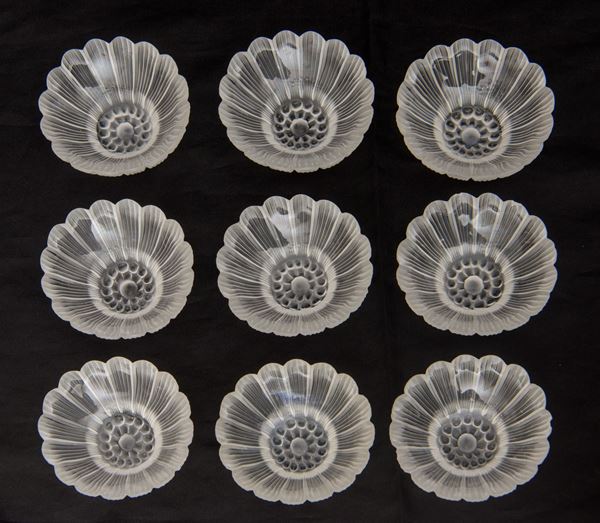 Lalique - nove ciotole