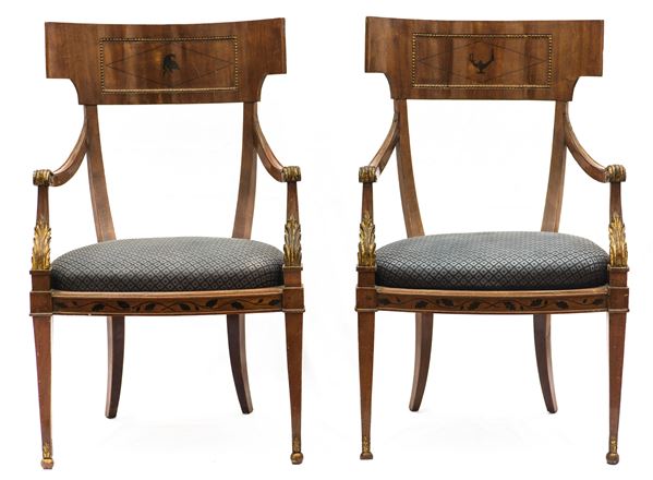 Pair of armchairs