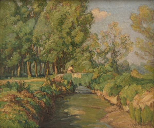 Charles Jean Coussediere - Paesaggio