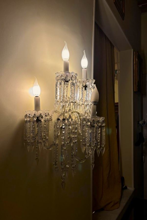 Quattro appliques  (Metà del XX secolo)  - Asta Art Décor -  Web Only - DAMS Casa d'Aste