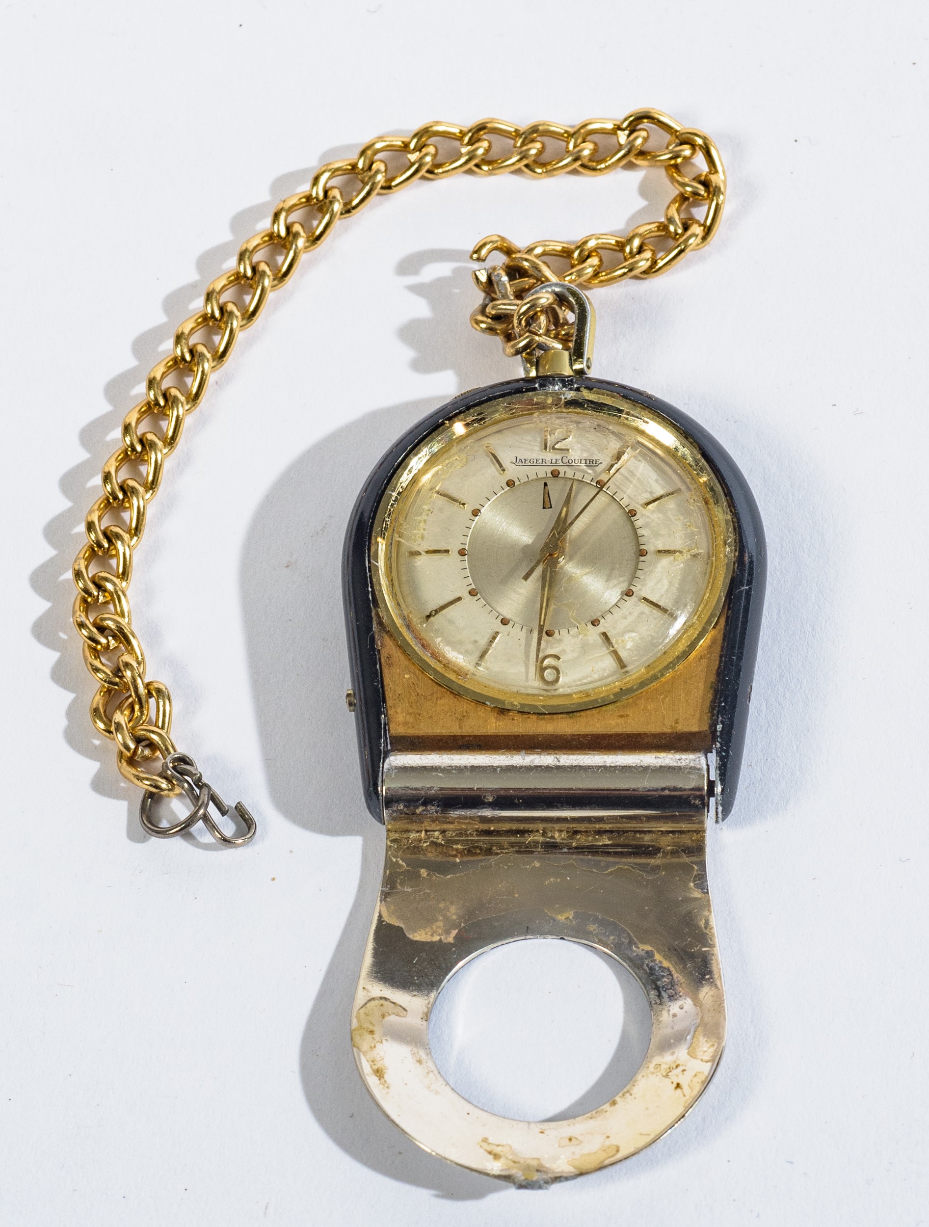 Jaeger-LeCoultre, Orologio da tasca in oro 18 kt con supporto, 1950/60
