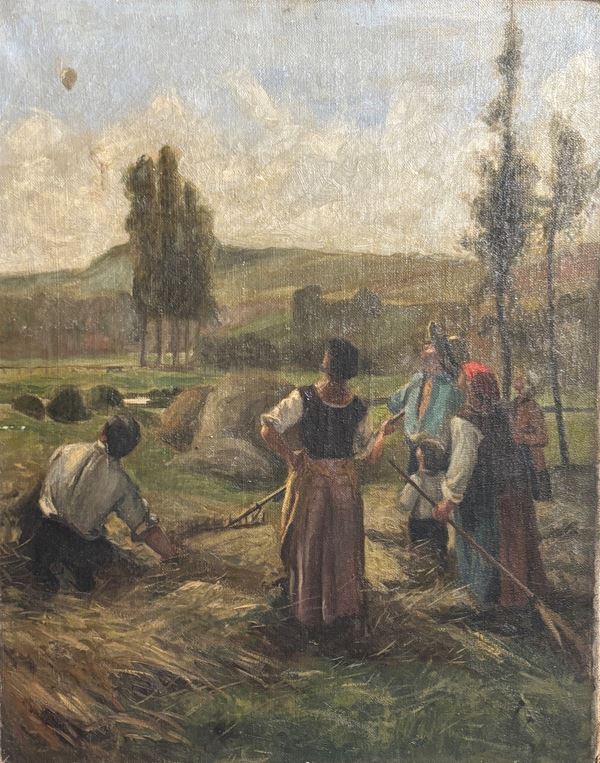 Jules Dupr&#233; - La mongolfiera