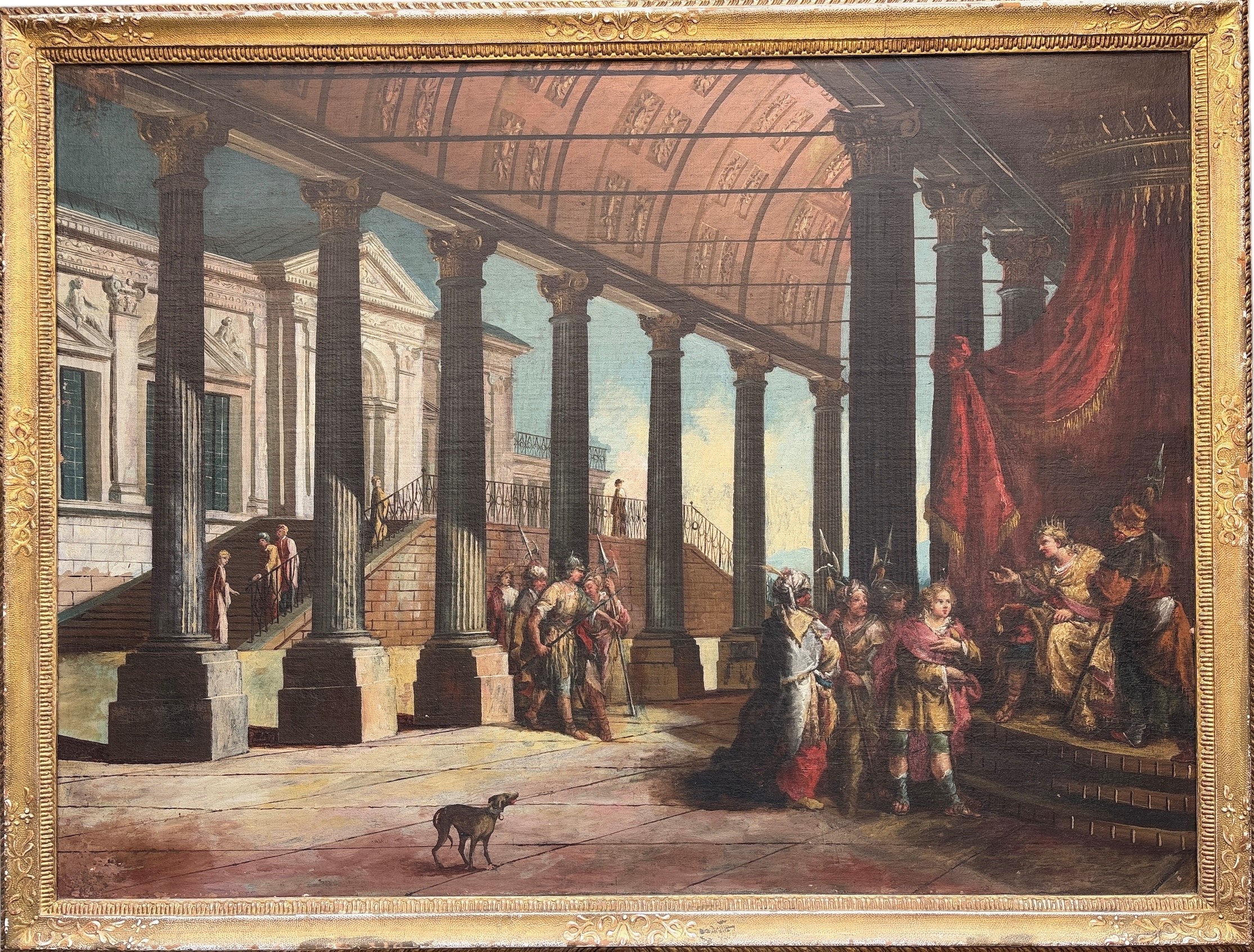 Giuseppe davanti al faraone