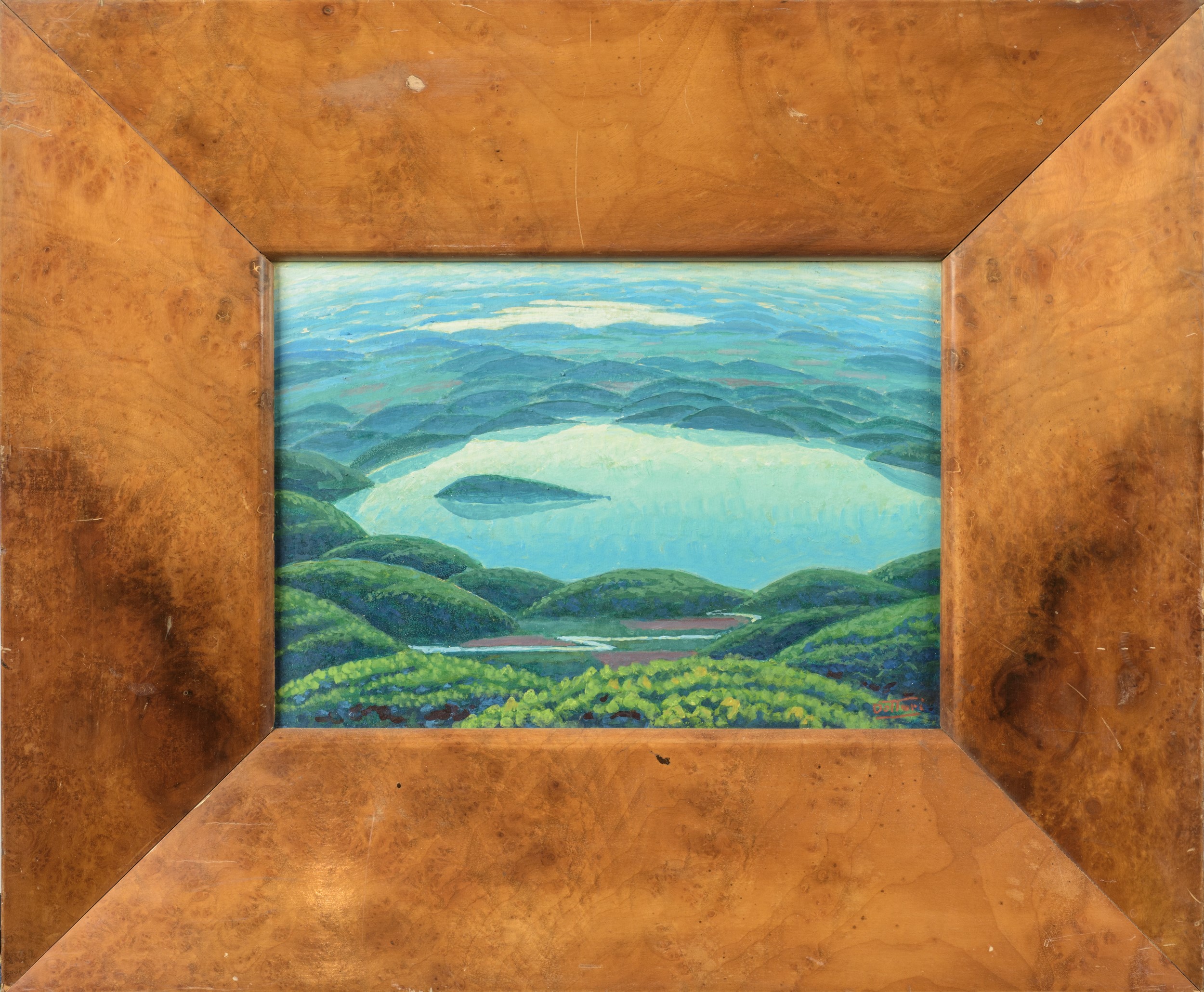 Studio di paesaggio umbro