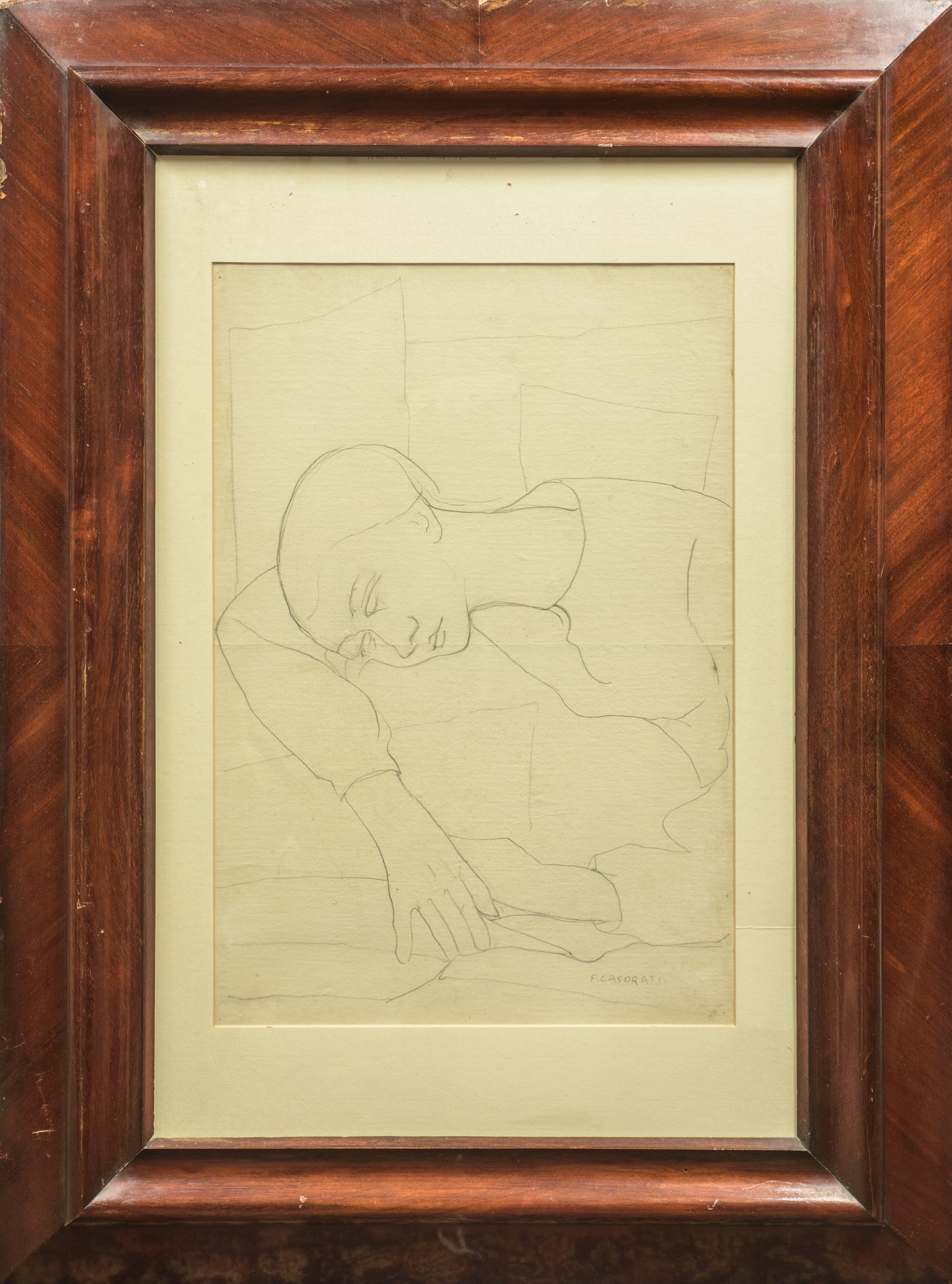 Fanciulla addormentata