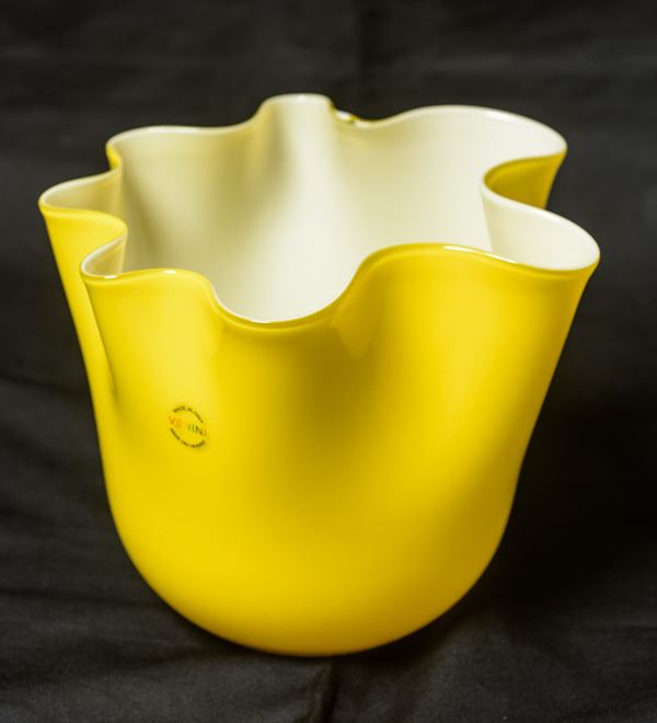 Fulvio Bianconi - &quot;Handkerchief&quot; vase