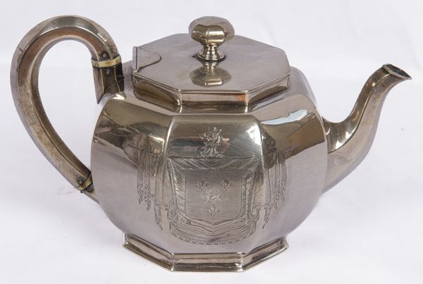Paul Storr & Mortimer - Silver Teapot
