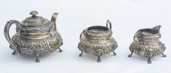 West & Son - Silver Tea Service 