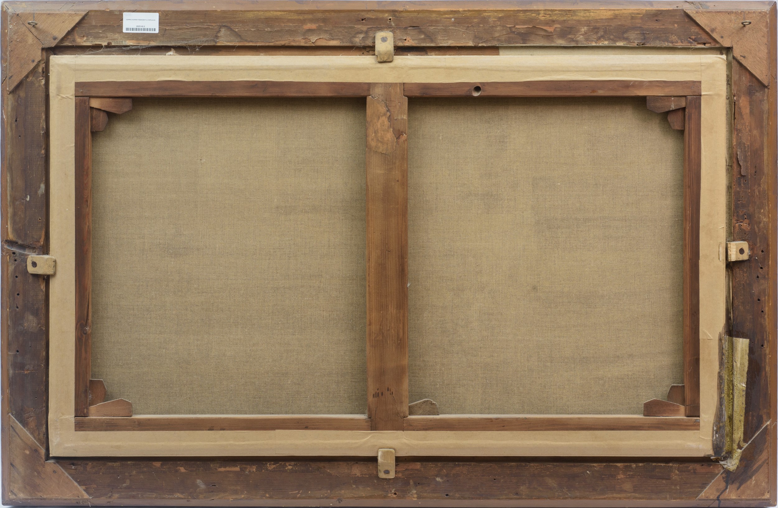 Coppia di dipinti raffiguranti scene di vita campestre