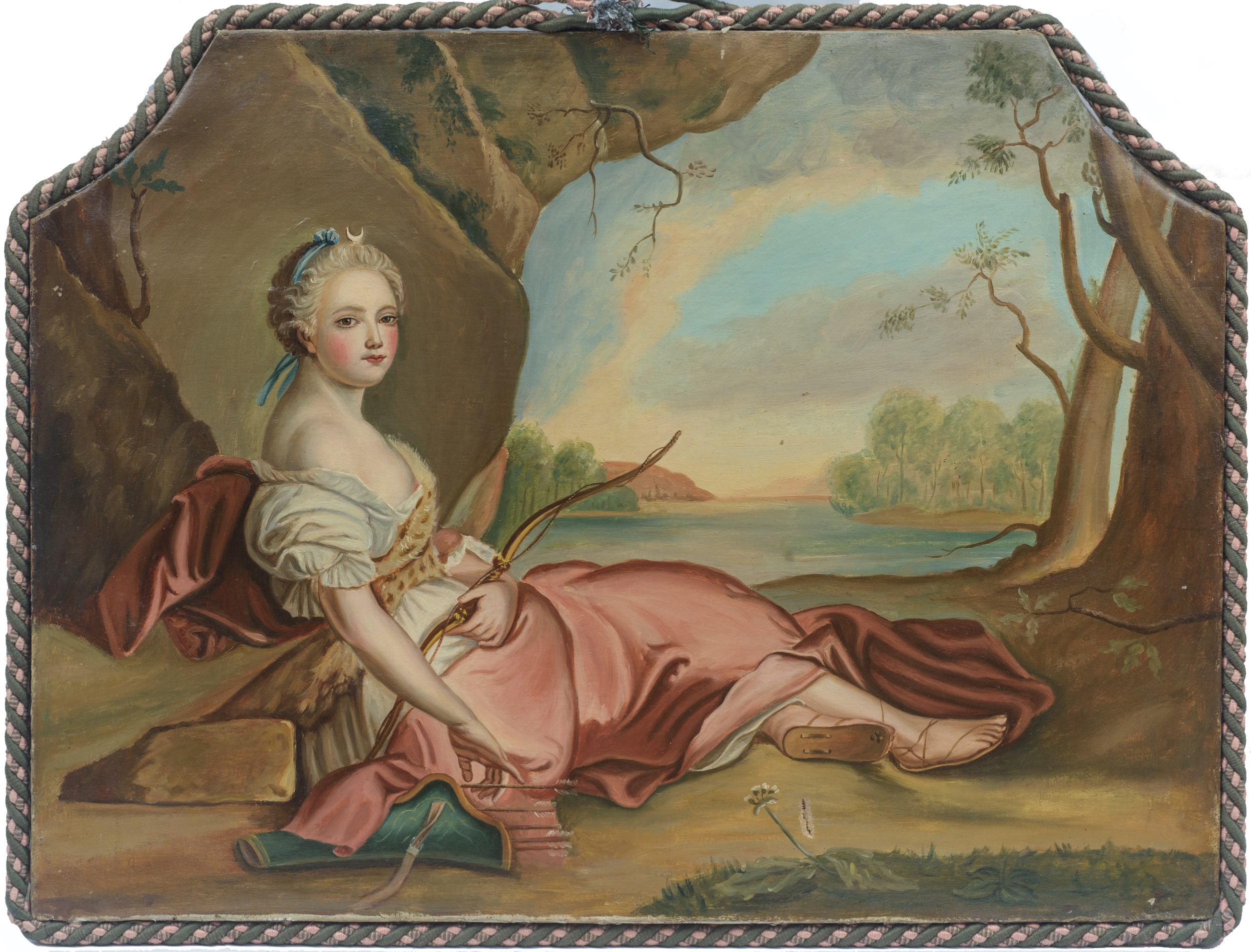 Ritratto di Anne-Henriette della Francia come Flora; Ritratto di Maria Adelaide di Francia come D...