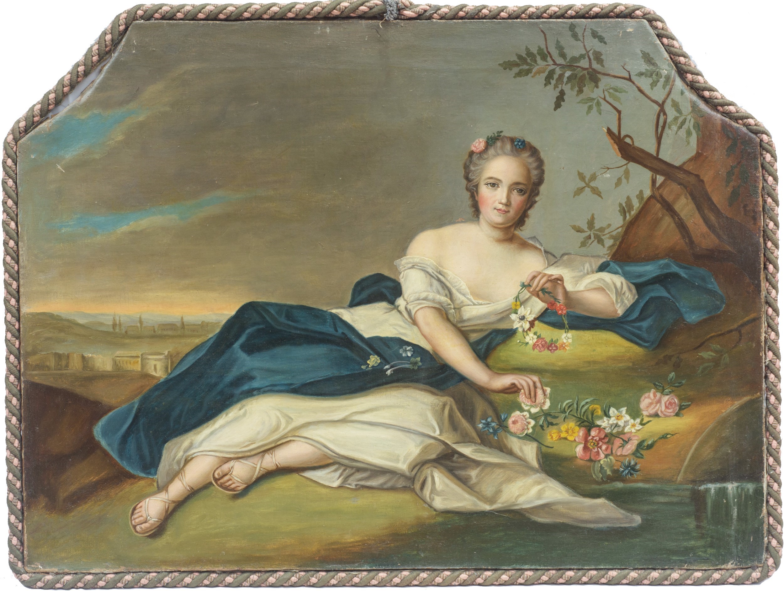 Ritratto di Anne-Henriette della Francia come Flora; Ritratto di Maria Adelaide di Francia come D...
