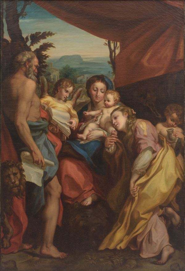 Correggio - Madonna di San Girolamo