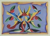 Primo Cimeraso - Futuristic floral motif