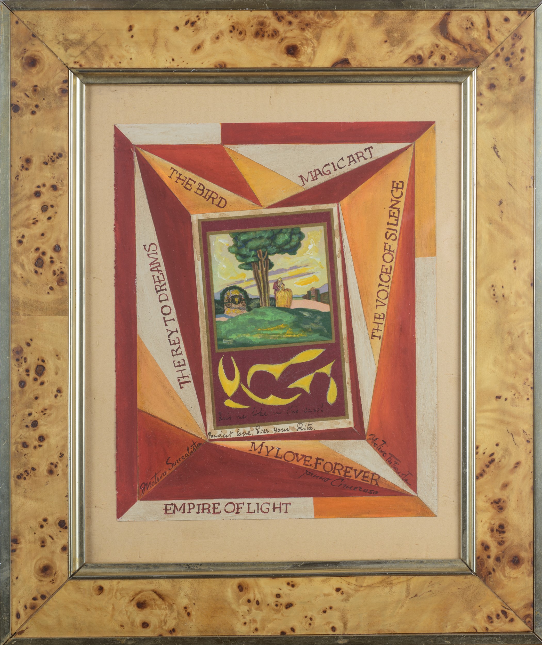 Motivo surrelista e motivo futurista