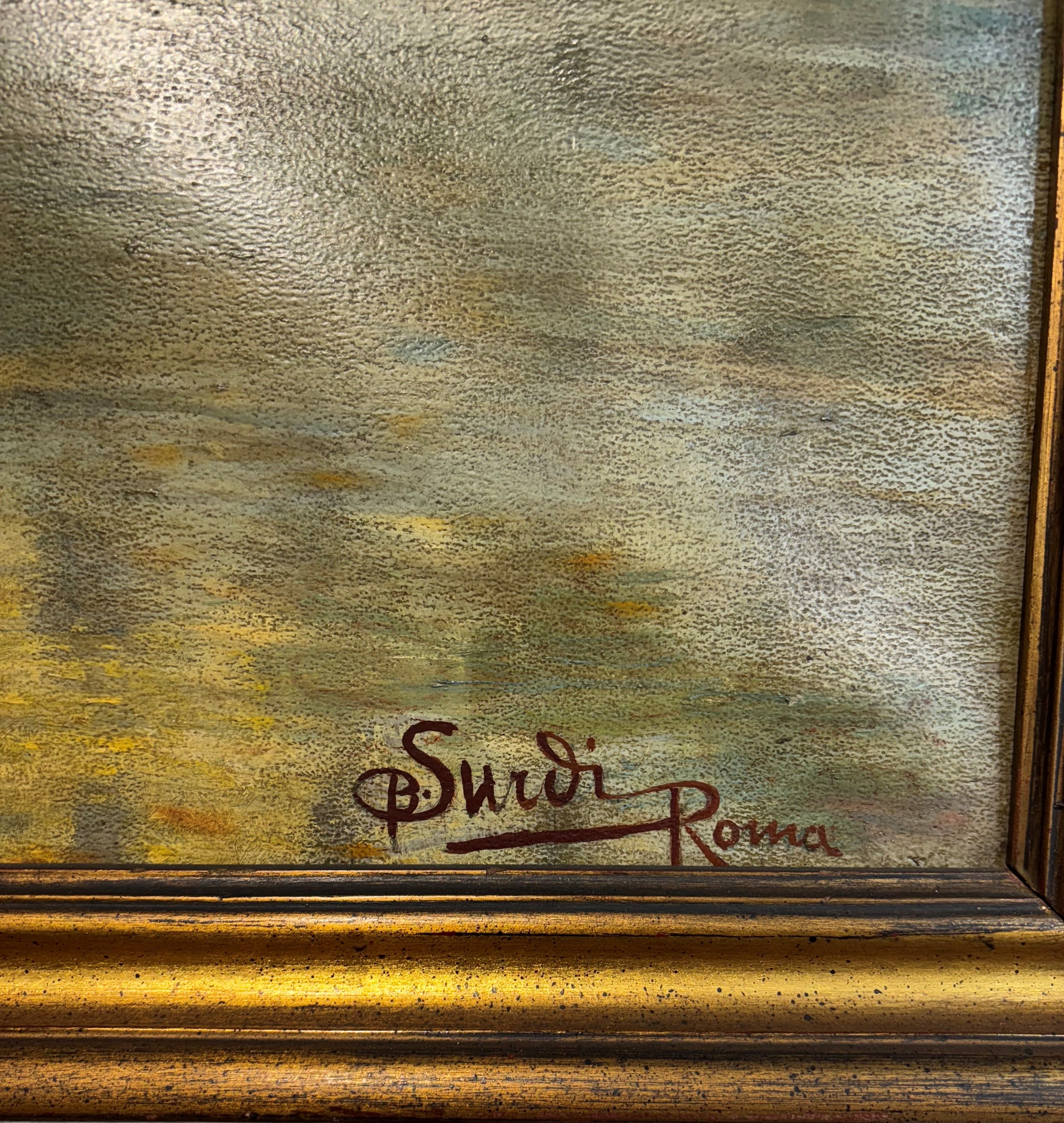 Veduta di Roma dal porto di Ripetta