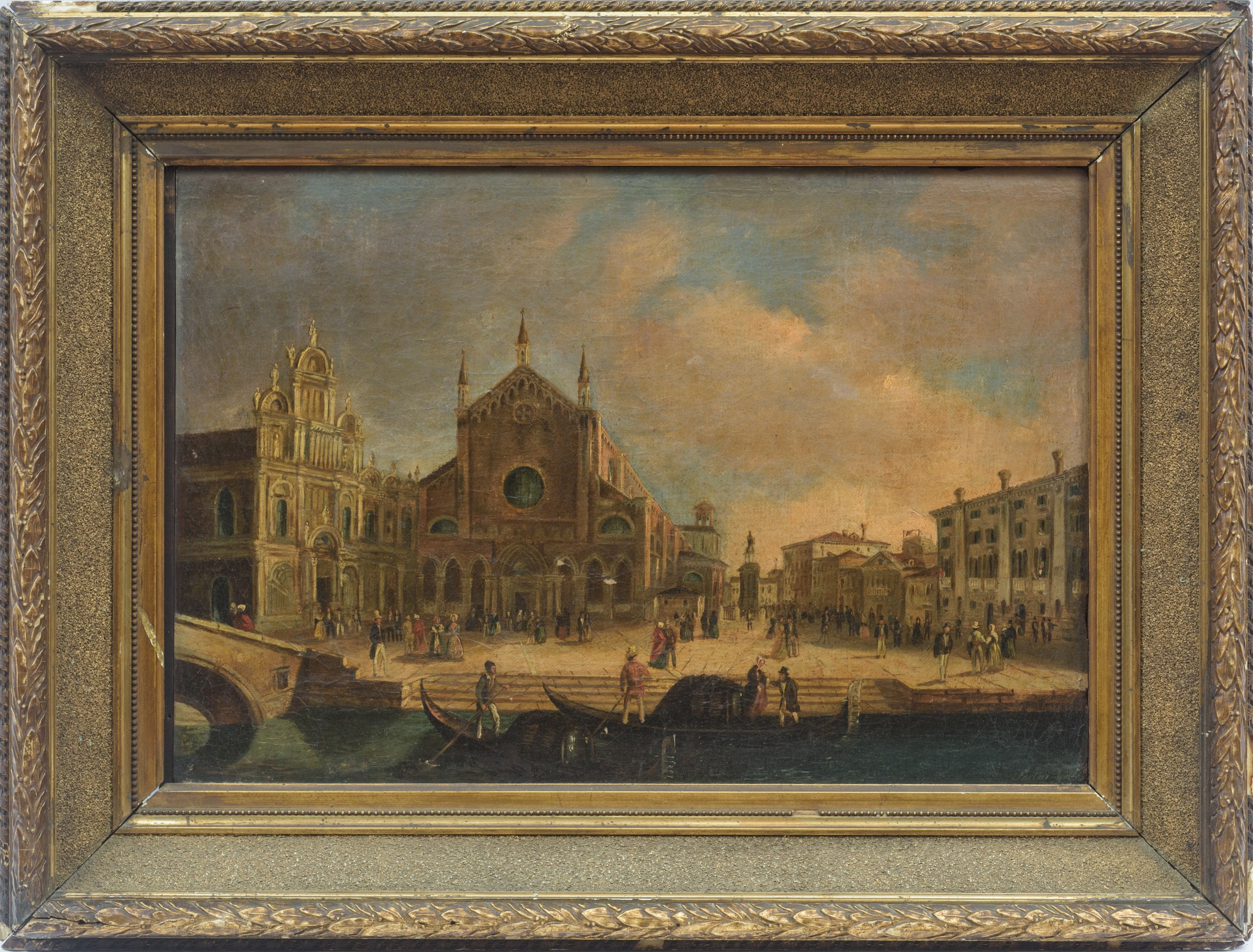 Venezia, veduta della Basilica dei Santi Giovanni e Paolo