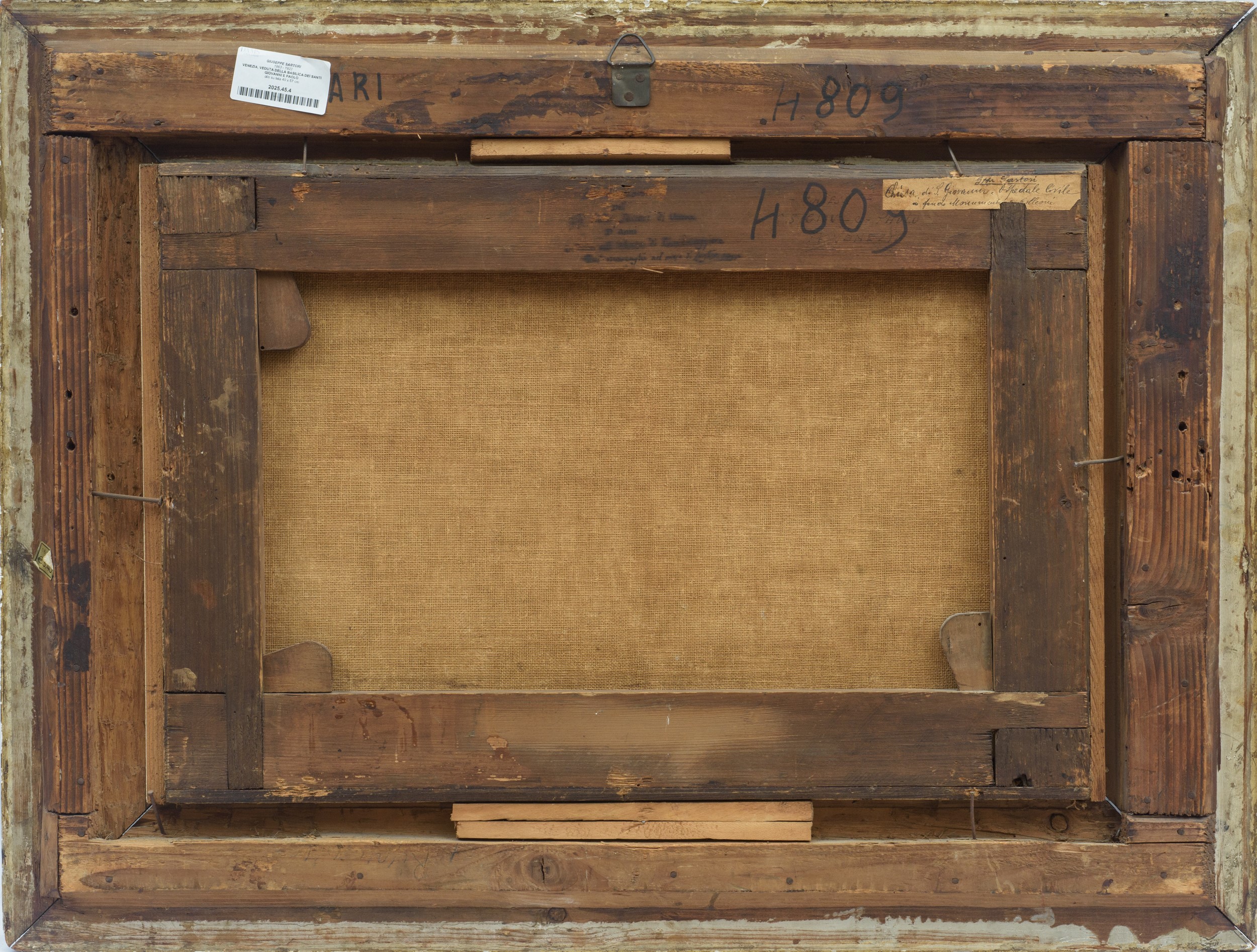 Venezia, veduta della Basilica dei Santi Giovanni e Paolo