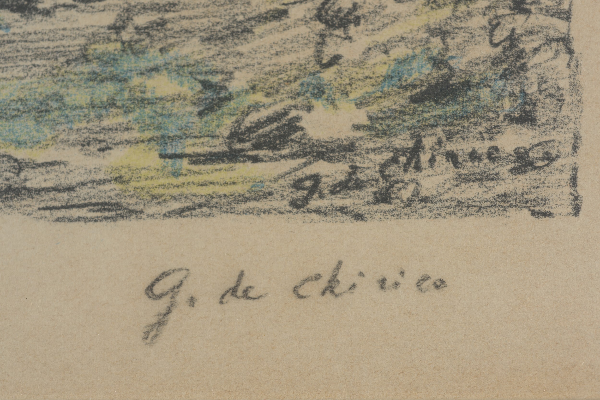 Giorgio De Chirico - Antichi Cavalieri e Villa