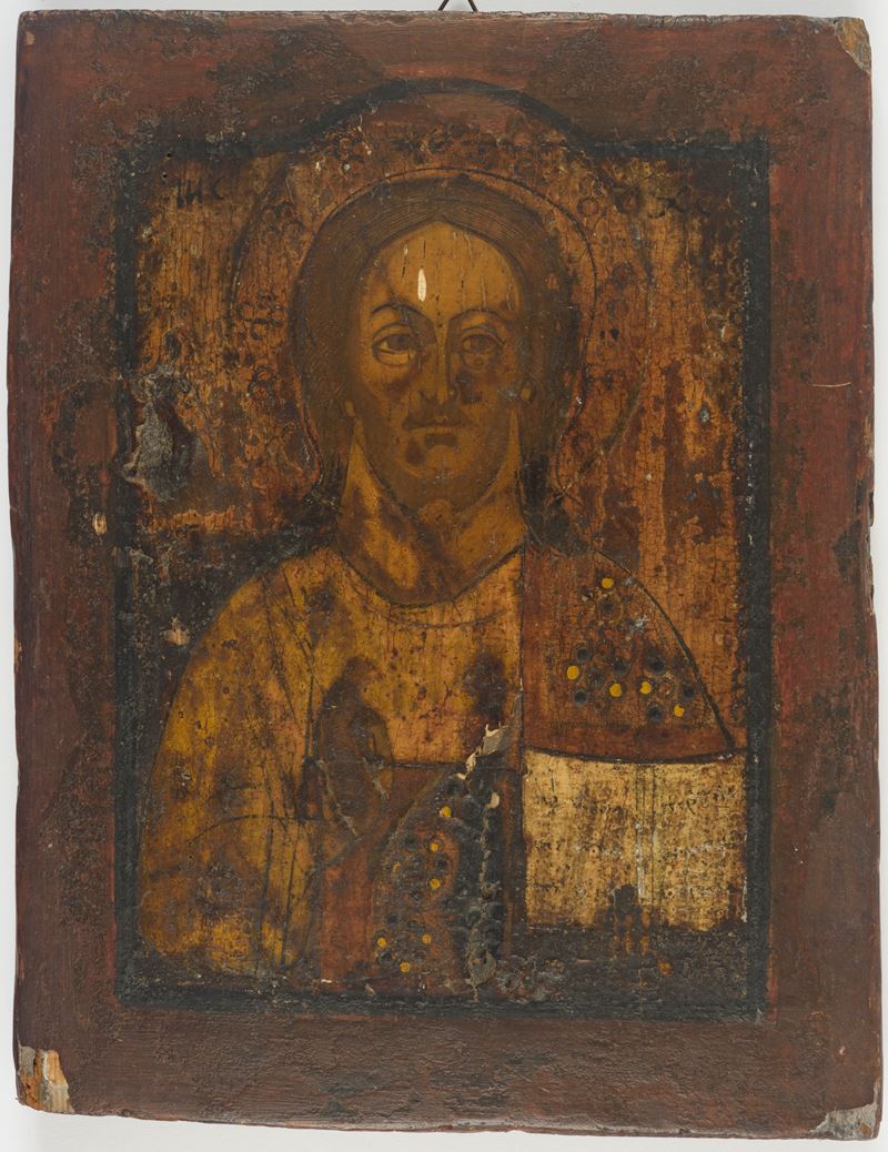 Icona raffigurante Cristo Pantocratore