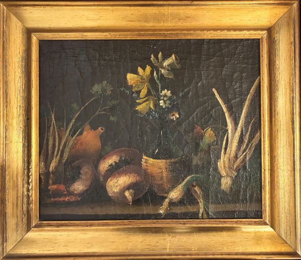 Natura Morta  (Prima metà del XX secolo)  - olio su tela - Auction Art Décor -  Web Only - DAMS Casa d'Aste