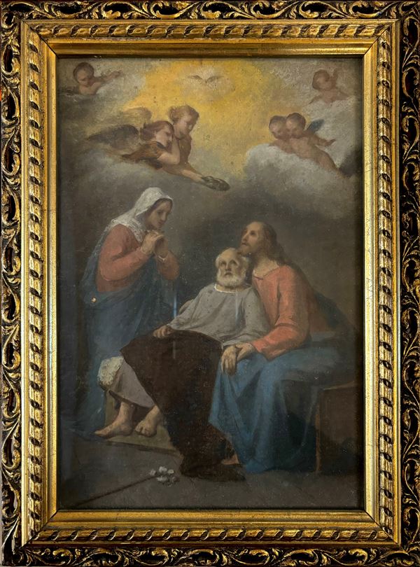 Aristide Bolla - Transito di San Giuseppe