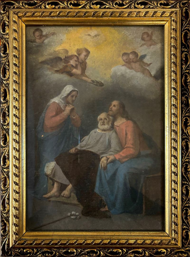 Aristide Bolla - Transito di San Giuseppe