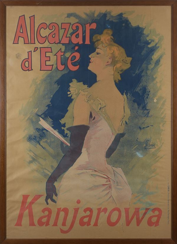 Jules Ch&#233;ret - Alcazar of Summer. Kanjarowa