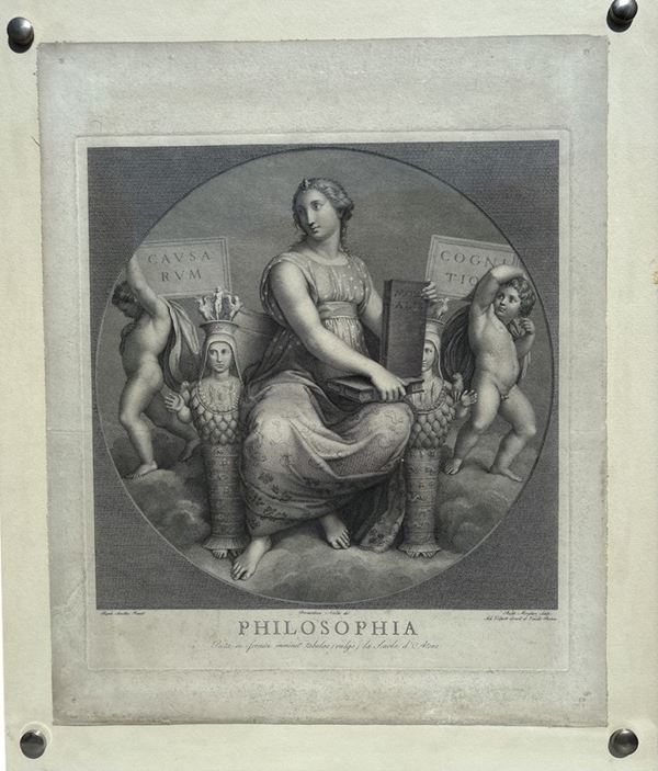 Raffaello Morghen - Allegoria della Filosofia