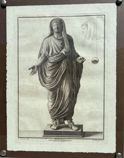 Tiberio, Antica Statua Romana