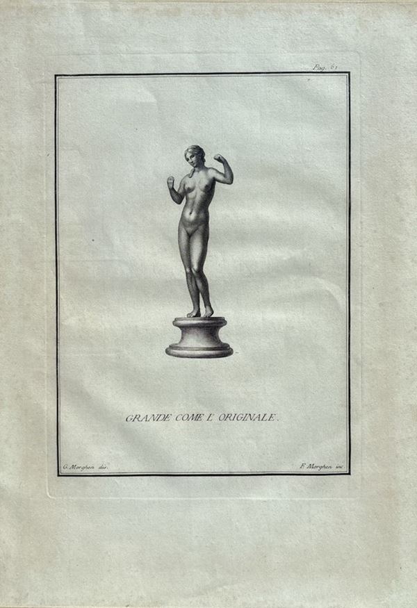 Filippo Morghen - Statua di Afrodite