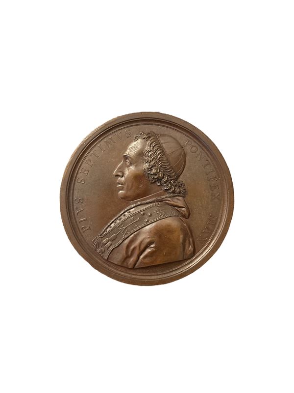 Medaglia opus Mercandetti Pio VII