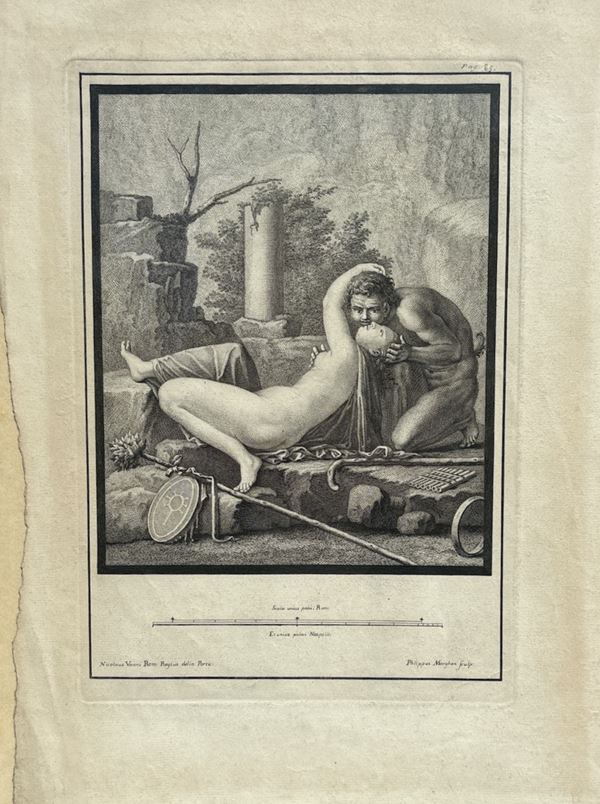 Filippo Morghen - Fauno che bacia una baccante