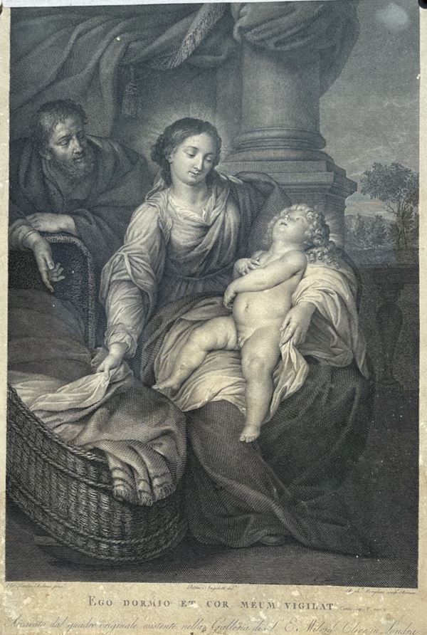Raffaello Morghen - Sacra Famiglia