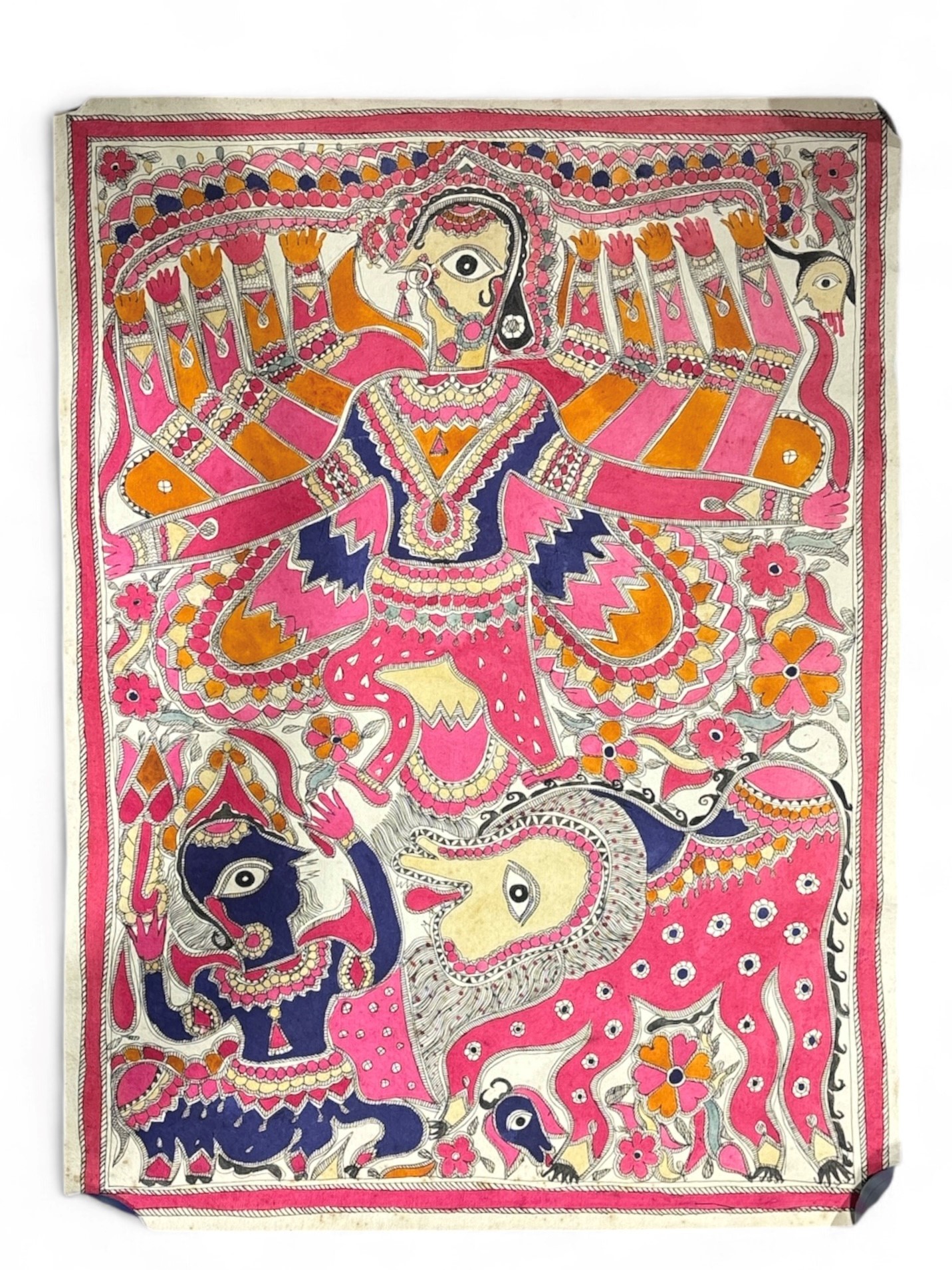 Cinque dipinti Mithila