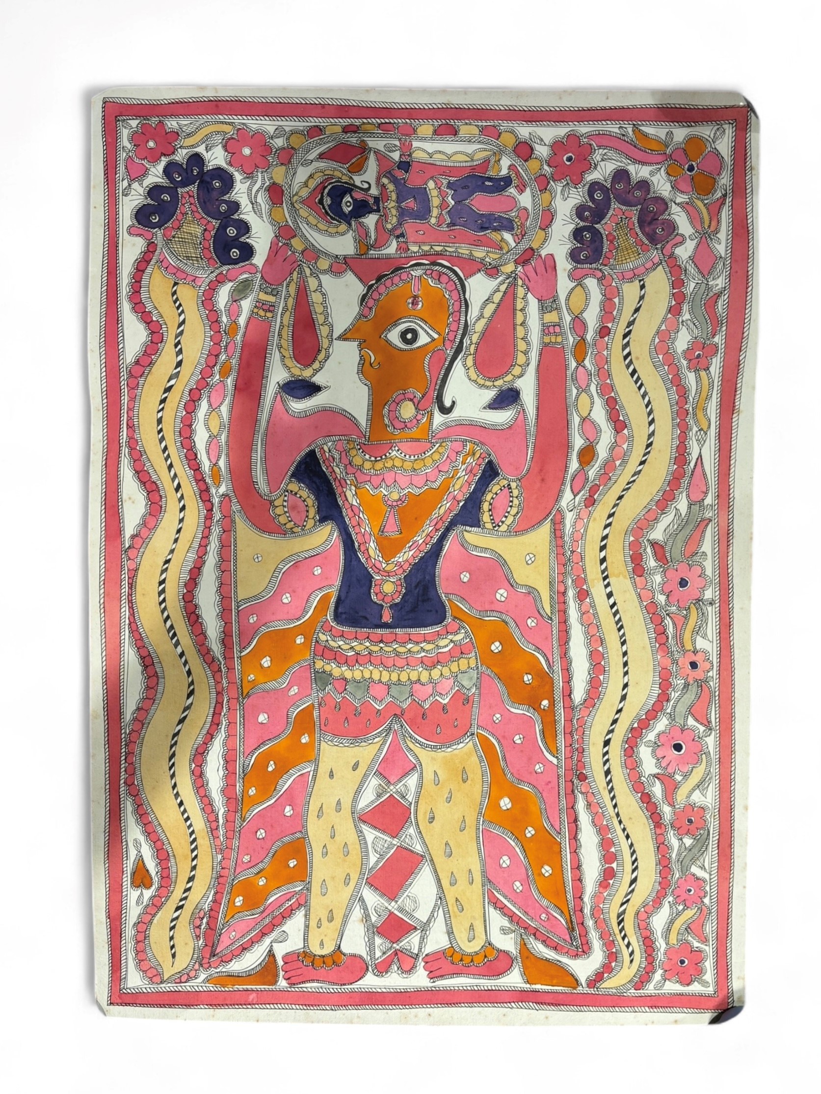 Cinque dipinti Mithila