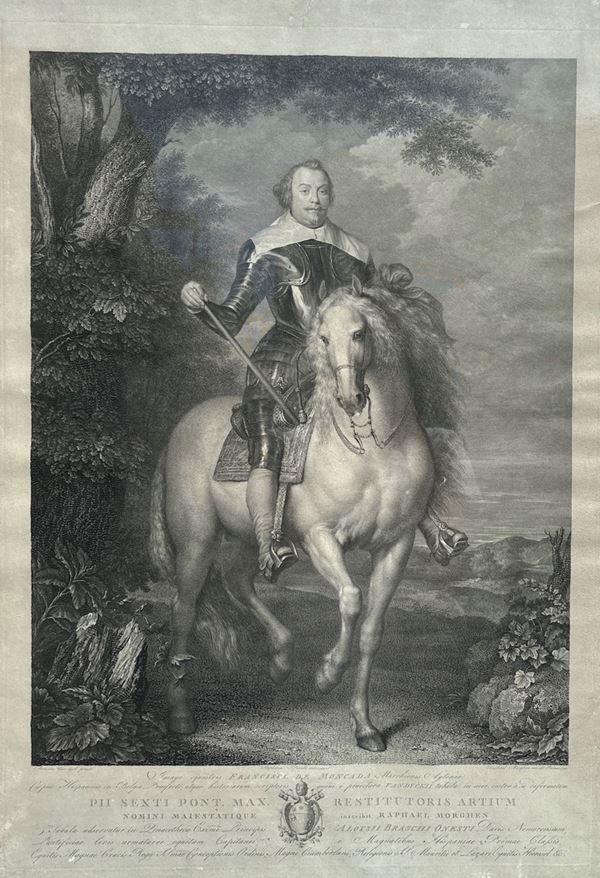 Raffaello Morghen - Francesco de Moncada
