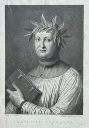Raffaello Morghen - Ritratto di Francesco Petrarca