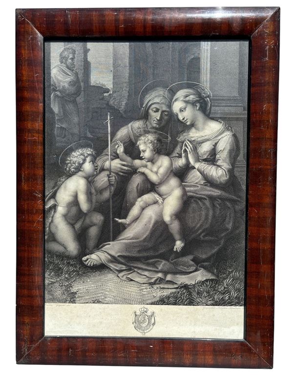 Guglielmo Morghen - Madonna del Divino Amore