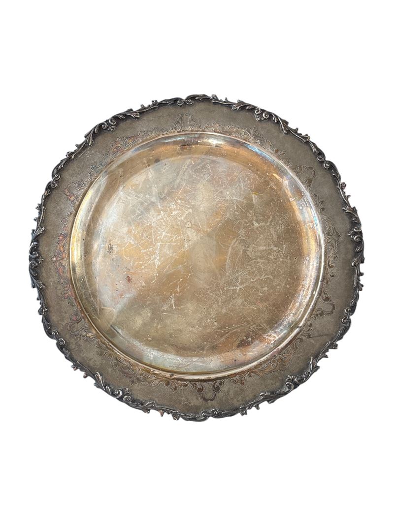 Vassoio da portata in argento