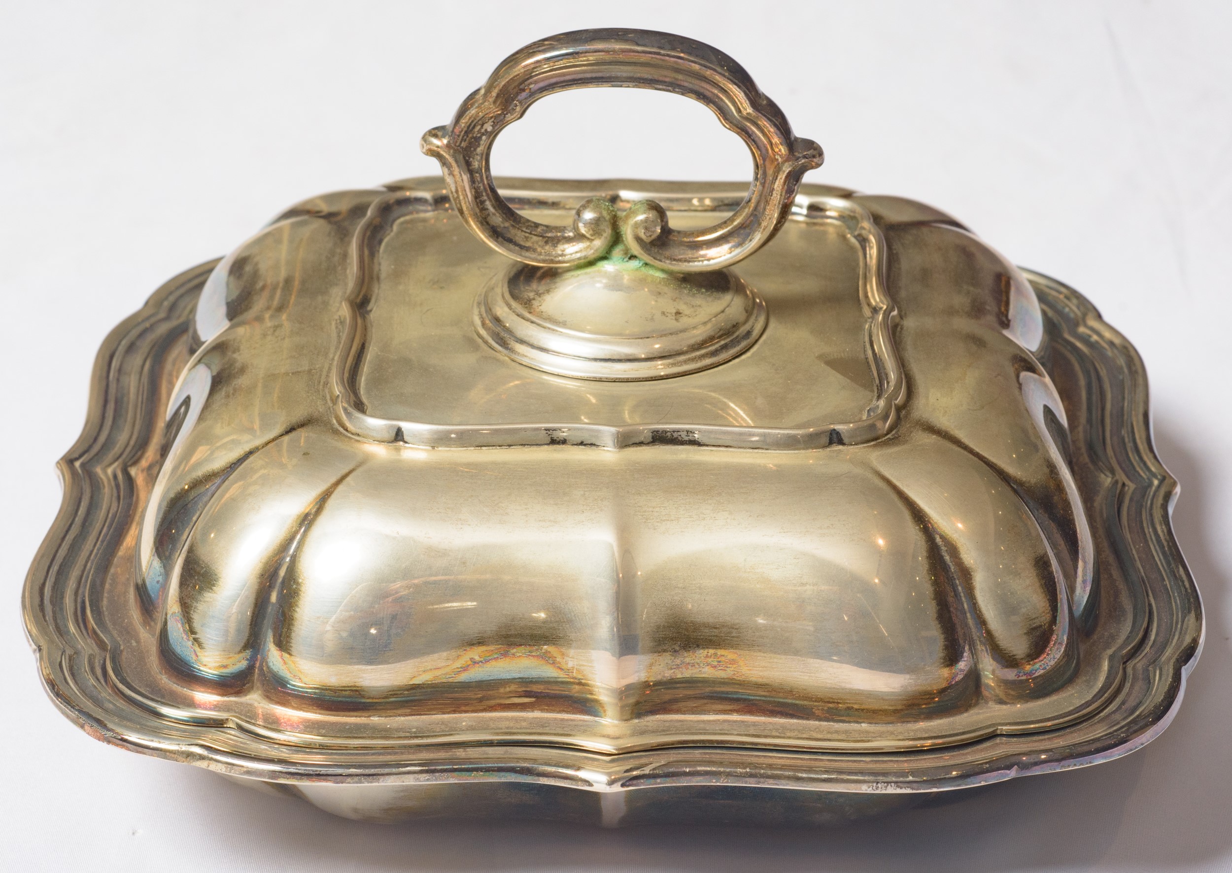 Legumiera in argento