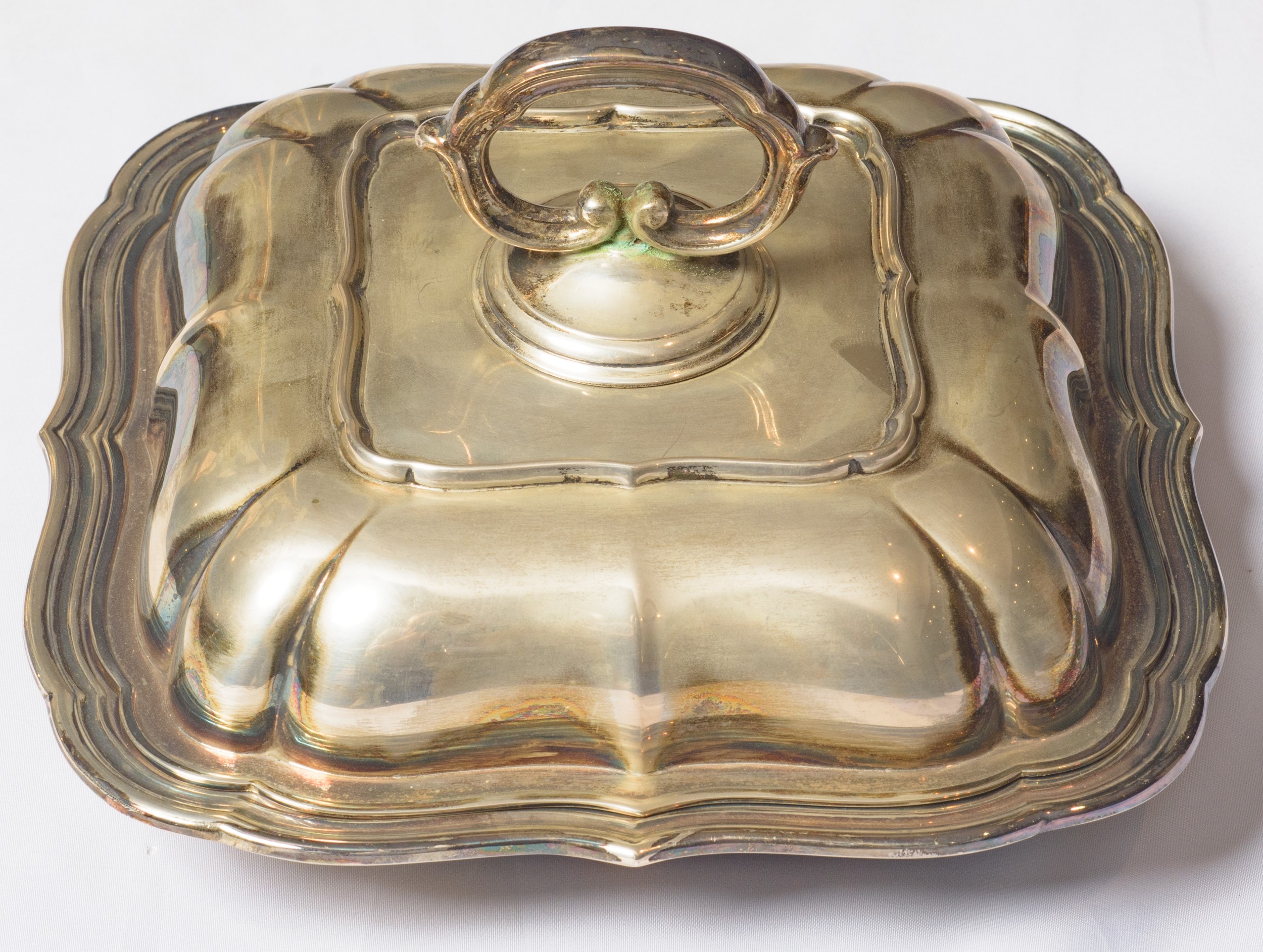 Legumiera in argento