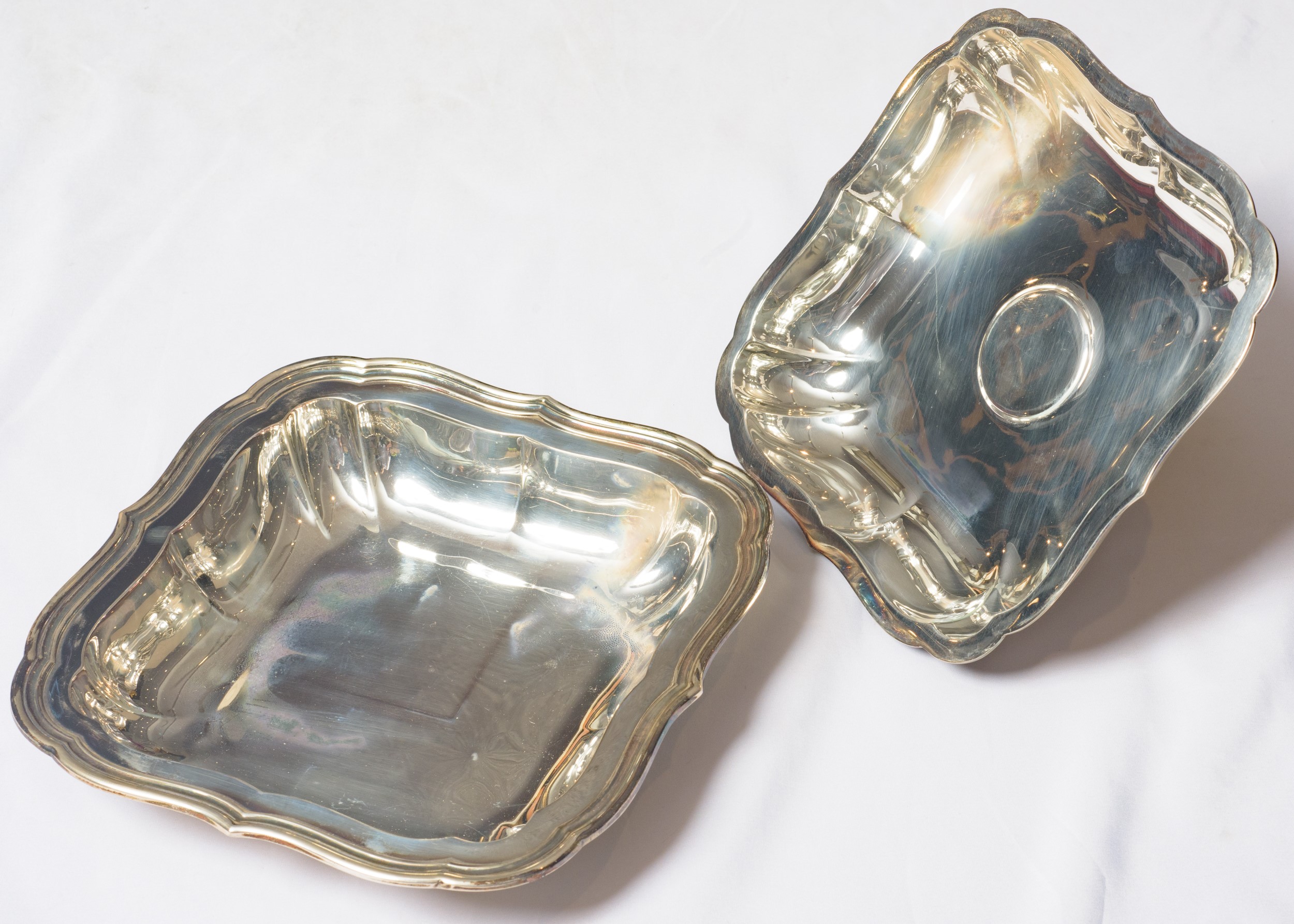 Legumiera in argento