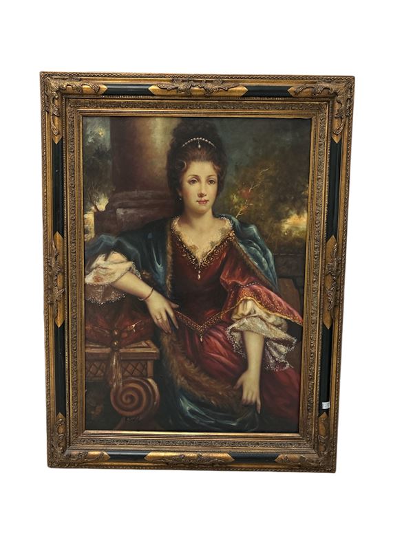 Ritratto femminile  (XX secolo)  - Asta Art Décor -  Web Only - DAMS Casa d'Aste