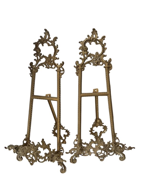 Coppia di cavalletti  (XIX - XX secolo)  - Auction Art Décor -  Web Only - DAMS Casa d'Aste