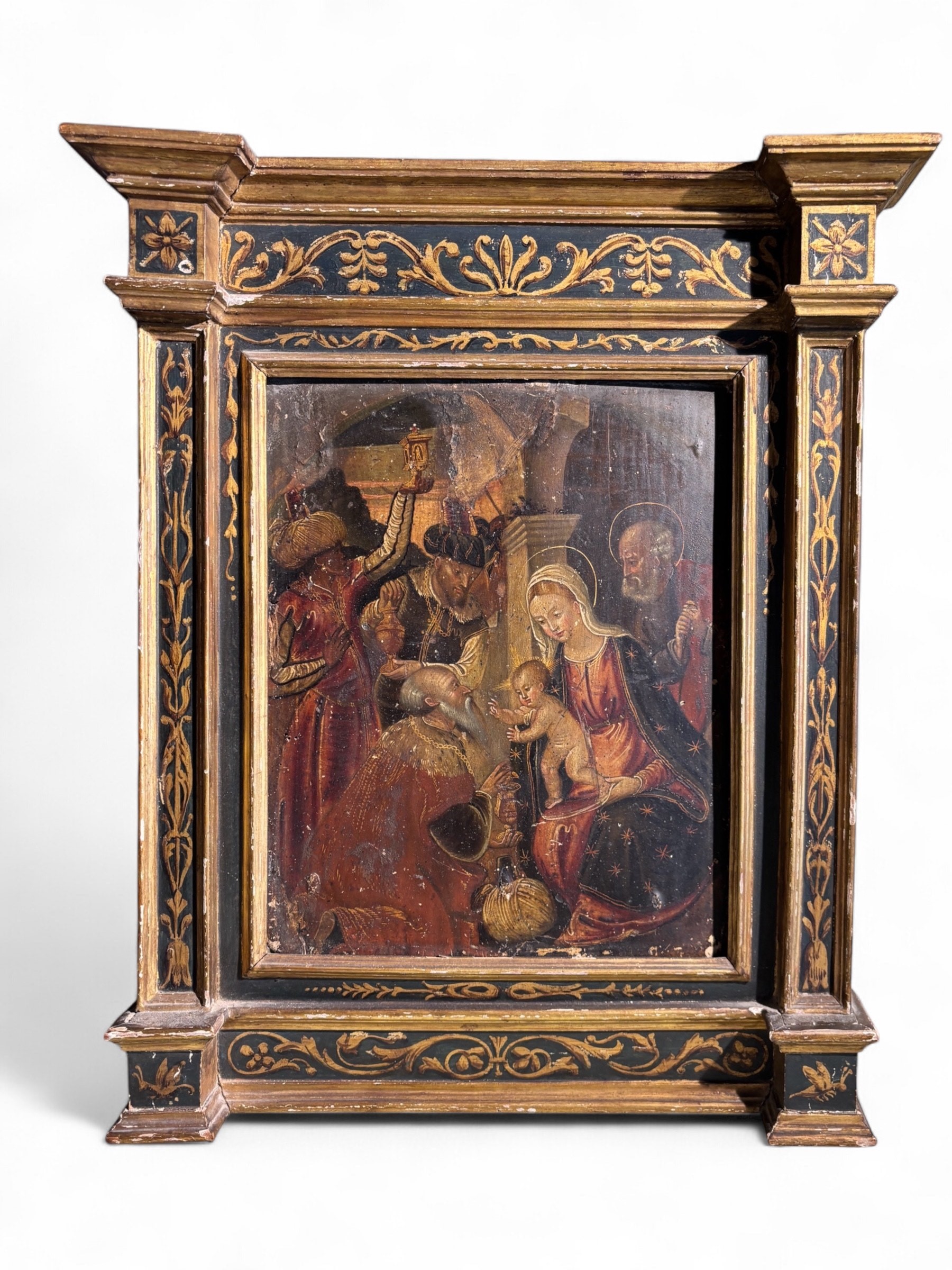 Icona Raffigurante L'adorazione dei Magi