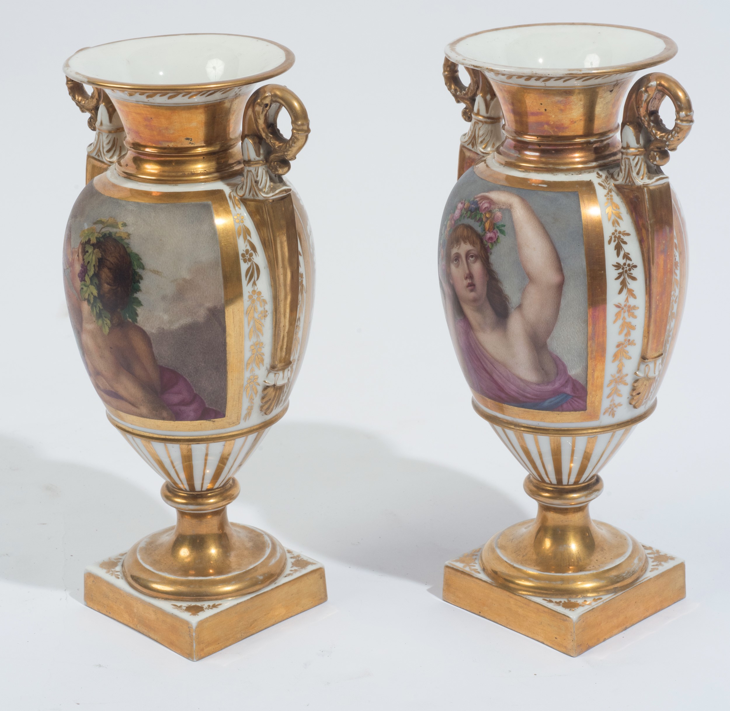 Coppia di vasi ad anfora