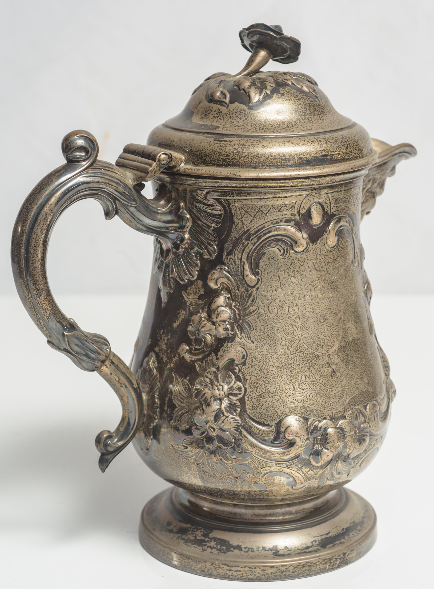 Caffettiera in argento
