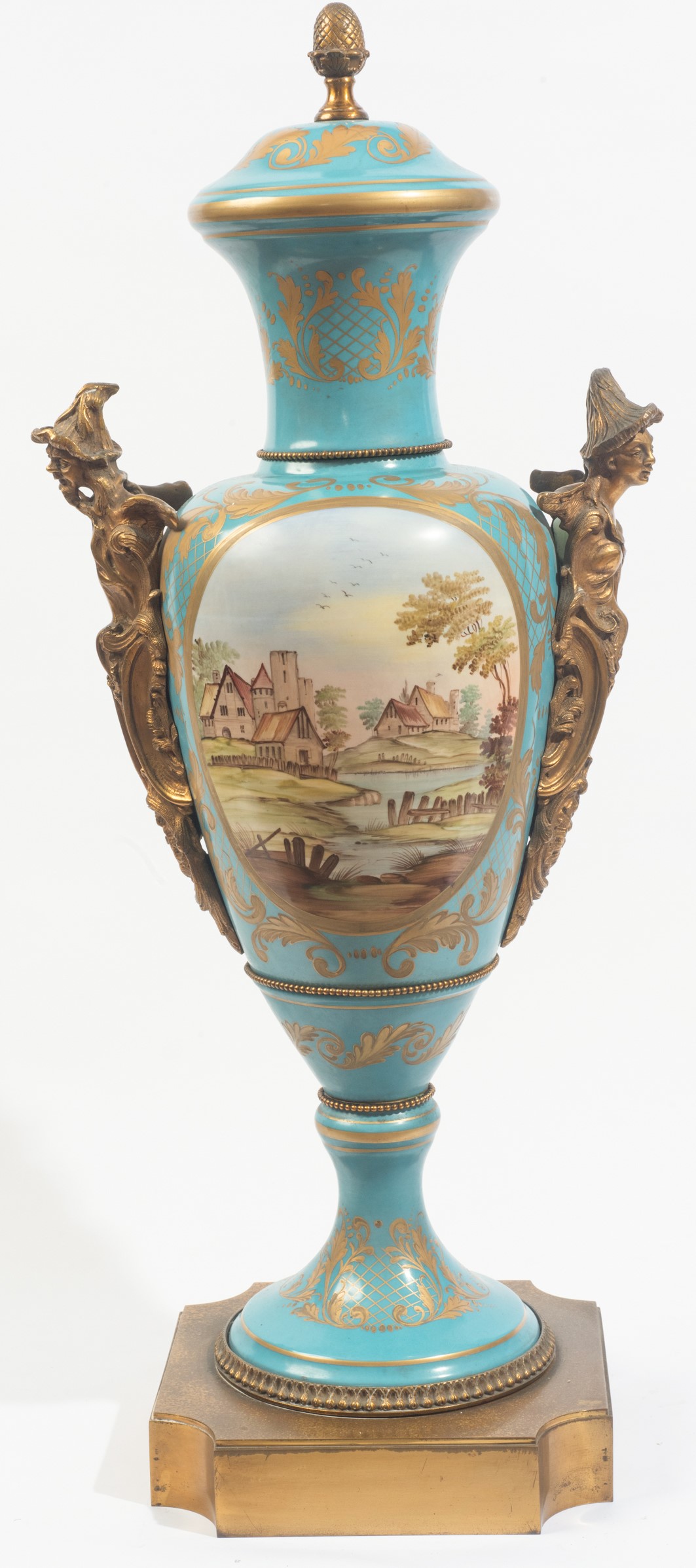 Grande vaso in porcellana di Sèvres