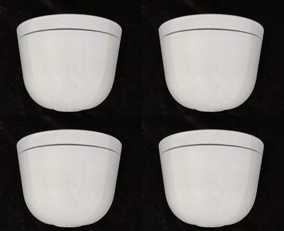 Quattro Vetri Mezzaluna per Appliques