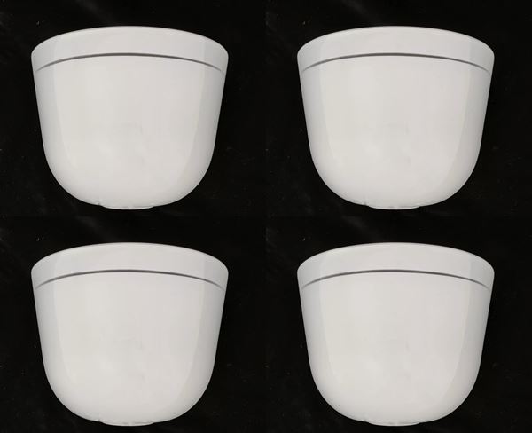 Federico De Majo - Four crescent-shaped glasses for appliques 
